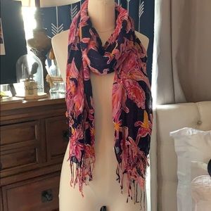 Floral scarf